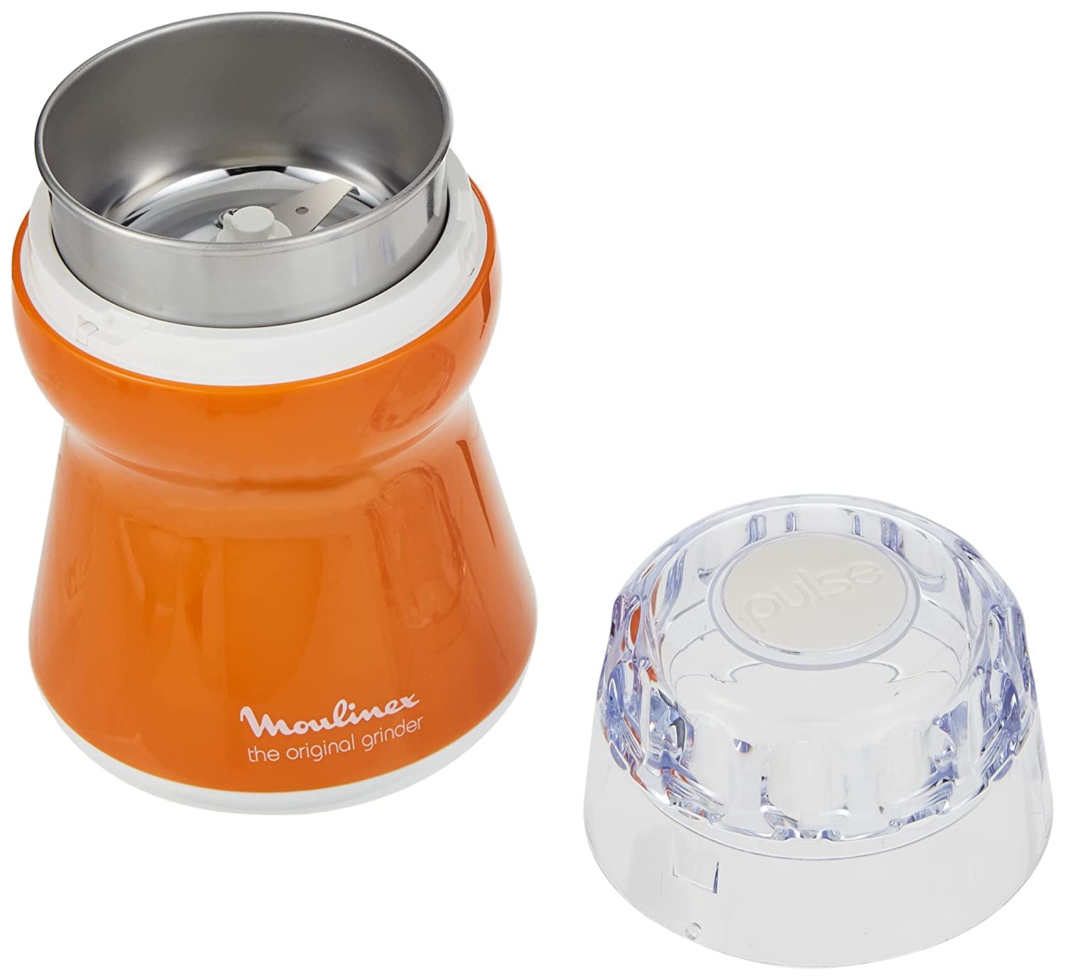 Moulinex Coffee Grinder , 180 watts , 1 year warranty مطحنة قهوة اصلية من الستانلس ستيل بقدرة 180 واط Moulinex Coffee Grinder , 180 watts , 1 year warranty مطحنة قهوة اصلية من الستانلس ستيل بقدرة 180 واط